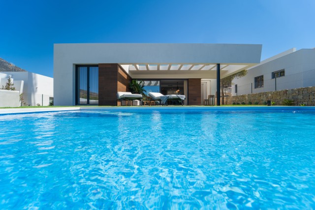 Exclusieve Villa's met zeezicht en privézwembad in Finestrat, Costa Blanca Norte ,Alicante, Valencia Spanje te koop