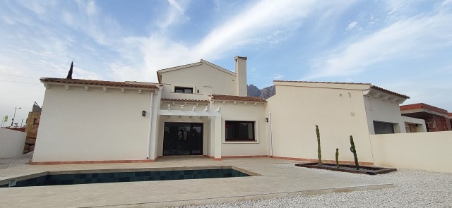 Luxe villa tussen de zee en de bergen met spectaculair uitzicht in Finestrat, Costa Blanca Noord, Alicante, Valencia ,Spanje te koop