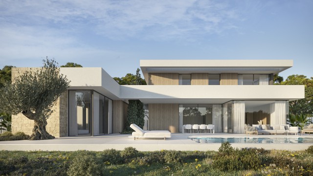 Dit charmante nieuwe project in Benifairó bestaat uit een stijlvolle twee verdiepingen tellende woning met een modern en functioneel ontwerp, gelegen in Moraira, Costa Blanca Noord.