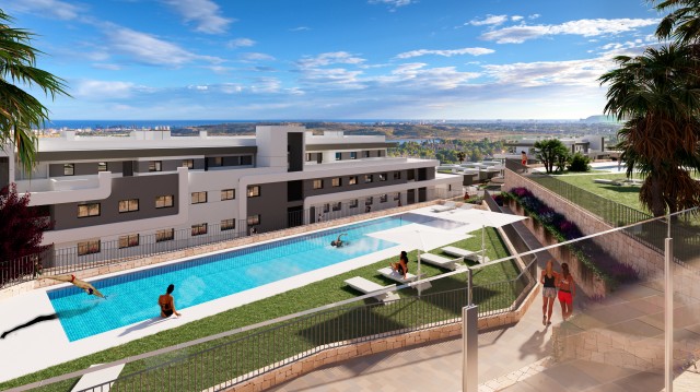 Ontdek een spectaculair woonproject op een bevoorrechte locatie: direct aan de golfbaan van Bonalba met indrukwekkend uitzicht op de Middellandse Zee, Costa Blanca Noord, Alicante, Spanje.