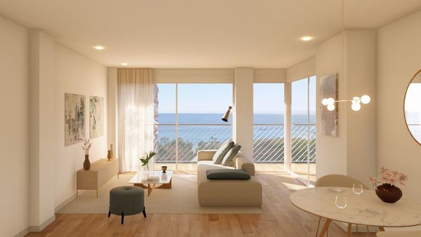 Zeezicht Luxe Penthouse in Villajoyosa, 450 m van het strand met uitzicht op zee, Costa Blanca Zuid, Alicante.