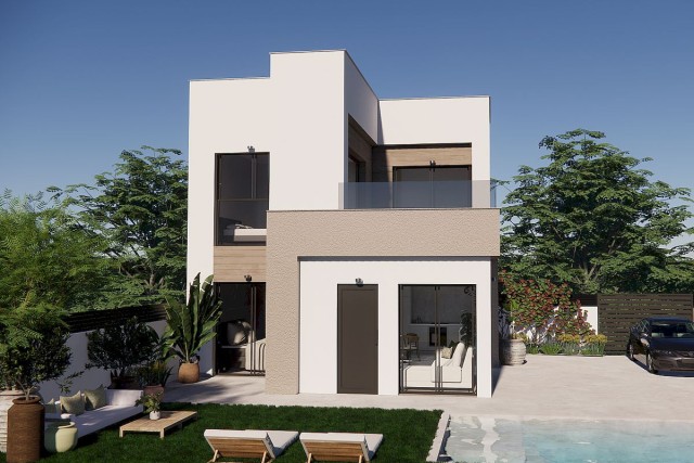 Semi detached Villa in Vistabella Golf resortmet privé zwembad in Vista bella Golf resort, Jacarilla, Orihuela,  Costa Blanca Zuid, Spanje