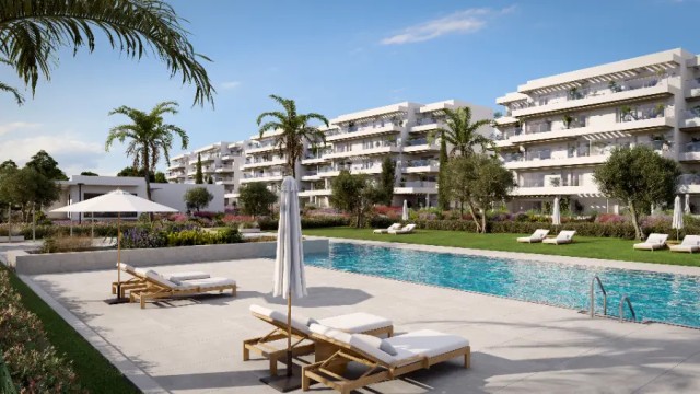 Nieuwbouwresidentie in Verger, met uitzicht op zee, op slechts 1 km van het strand, Costa Blanca Noord, Alicante, Spanje.