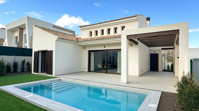 Luxe Villas met privé zwembad, Golfbaan La Finca Resort, Algorfa, Costa Blanca Zuid Spanje te koop