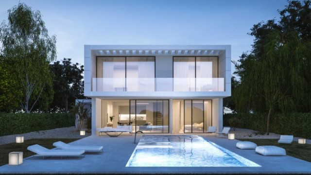 Prachtige villa met zwembad en uitzicht op de golfbaan in Altaona Golf &Country Village, Corvera, Murcia, Costa Cálida, Spanje te koop