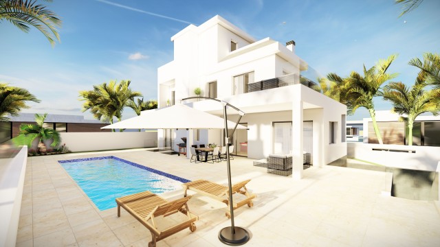Luxe vrijstaande villa met zwembad in Ciudad Quesada, Rojales, Costa Blanca Zuid, Alicante, Valencia Spanje te koop