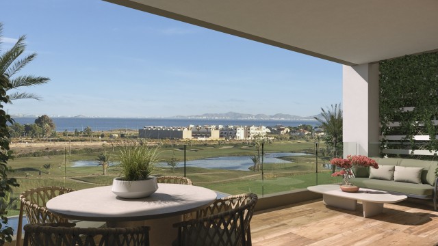 *****Investeerders opgelet. Eerstelijnsgolf project net in de verkoop van Appartementen en villas in Serena Golf Resort, Los Alcazares, Costa Calida, Spanje te koop