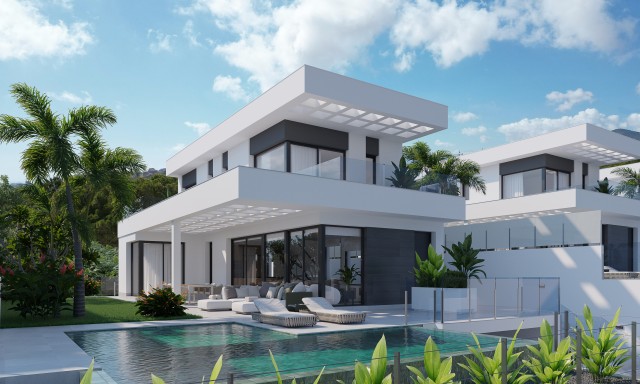 Luxe villa met zeezicht .Exclusief Wonen in een Paradijselijke Omgeving aan de Costa Blanca Noord, Spanje.