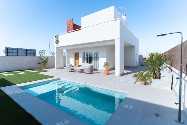 Nyros Mediterranean Villas van Luxe in Pilar de la Horadada, Costa Blanca Zuid, Alicante, Spanje.
