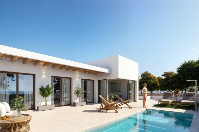 Luxe Villa in Ibiza style te Koop in Dolores,  met Privézwembad, Zuid-Costa Blanca, Alicante, Spanje.
