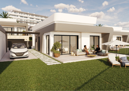 Bonalba Green: Wonen in Luxe, Natuur en Uitzicht op Zee, Alicante, Costa Blanca Zuid, Spanje
