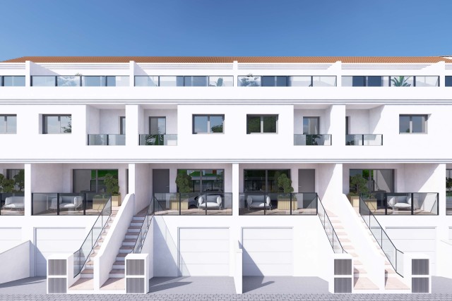 Nieuw project in Rafal – volledig gerenoveerde bungalows met uitzicht op de bergen, Zuidelijke Costa Blanca, Alicante, Spanje.