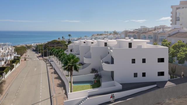 Nieuwe bungalowontwikkeling in La Mata, Bovenverdiepingen – Mediterraans wonen met een ongeëvenaard uitzicht, Zuid-Costa Blanca, Alicante, Spanje.
