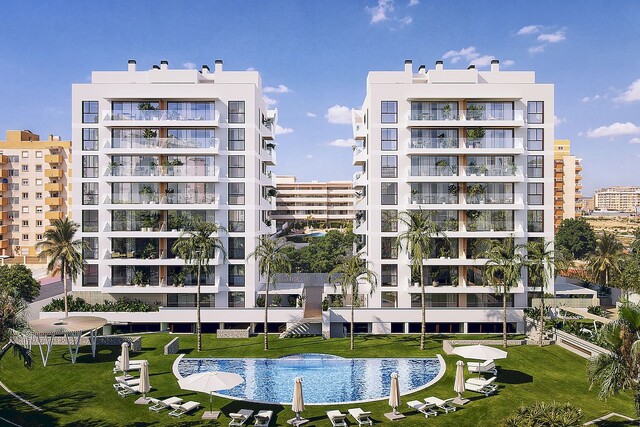 Prachtig appartement/penthouse op slechts enkele minuten lopen van het strand, Guardamar del Segura, Costa Blanca Zuid, Alicante, Spanje