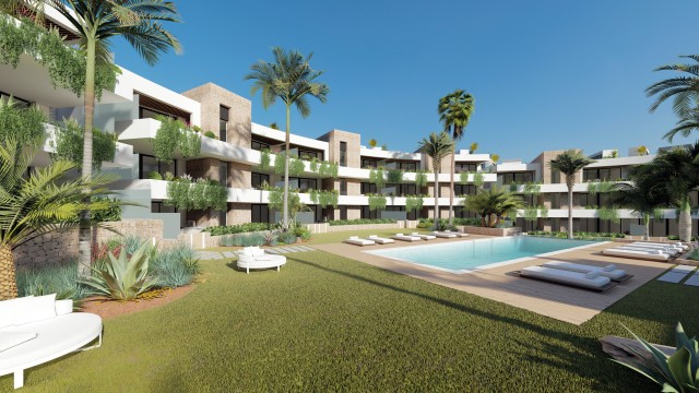 *****Luxe appartementen met uitzicht op zee in het hart van La Manga Club Resort, Los Belones, Mar Menor Cartagena, Costa Calida Spanje te koop.