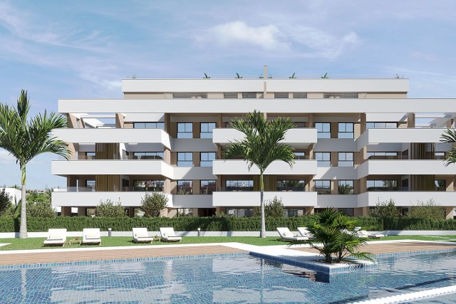***** CRYSTAL LAGUNE SANTA ROSALIA APARTAMENTEN , Los Alcaceres, Costa Calida Spanje te koop