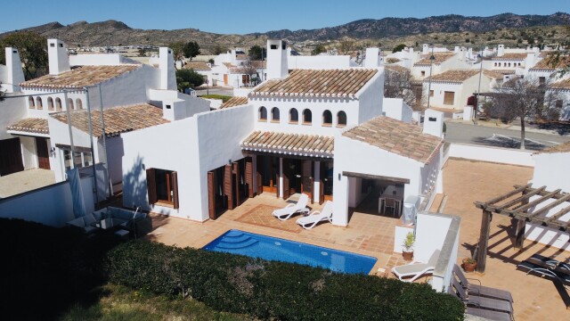 *****FIRSTLINE GOLF Indrukwekkende Villa Alcor – El Valle Golf Resort, Frontline Golf, Costa Cálida, Murcia, Spanje.