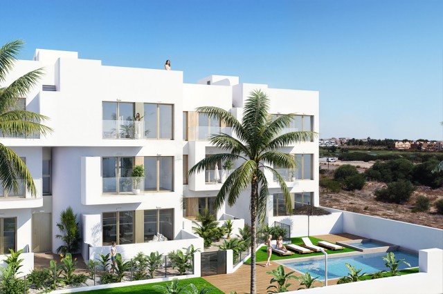 SEA VIEW  PENTHOUSE Eerste lijn golf met uitzicht op de golfbaan, Los Alcázares, Costa Cálida, Murcia, Spanje.