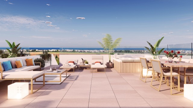 DIRECT OPLEVERBAAR Let op PENTHOUSES  dicht bij het strand 2 of 3 slaapkamers in Pilar de la Horadada, Costa Blanca Zuid, Alicante, Valencia Spanje te koop