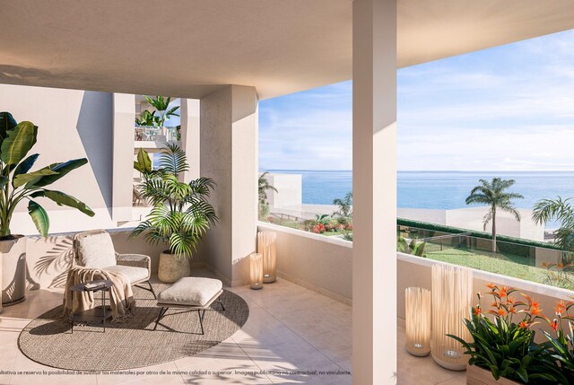 KEY READY Mis je kans niet Gelijk opleverbaar penthuis met zeezicht in Higueron, Fuengirola, Malaga Costa del Sol, Spanje te koop