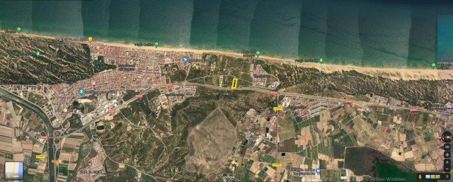 LAND om te bouwen IN EL MONCAYO 400 meter van het strand, GUARDAMAR DEL SEGURA, Costa Blanca te koop