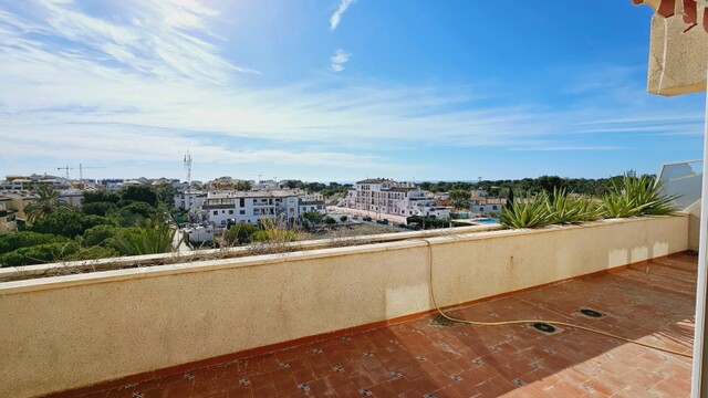 Zeer ruim Penthouse met grote terrassen en vrij uitzicht op zee, Punta Prima Torrevieja , Costa Blanca Zuid, Alicante, Valencia, Spanje
